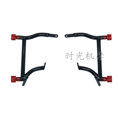 Motorcycle bumper – Highway Glider Guard Road King - red-red-roller-style