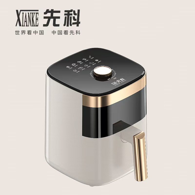 Xianke 大容量 5L エアフライヤーオイルフリー多機能電気フライヤー家庭用乾燥防止オールインワンエアフライヤー|undefined