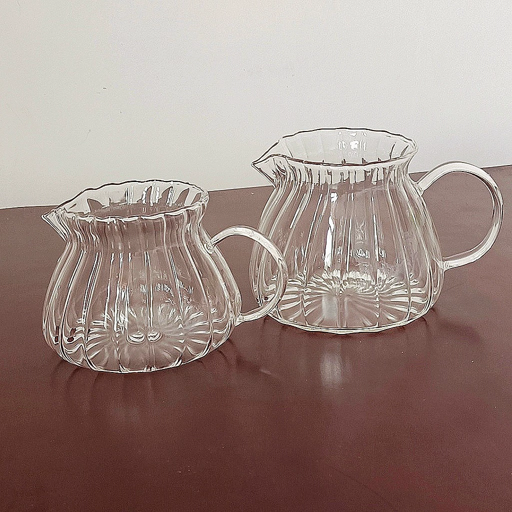 Стеклянный кофейник, чайный сервиз