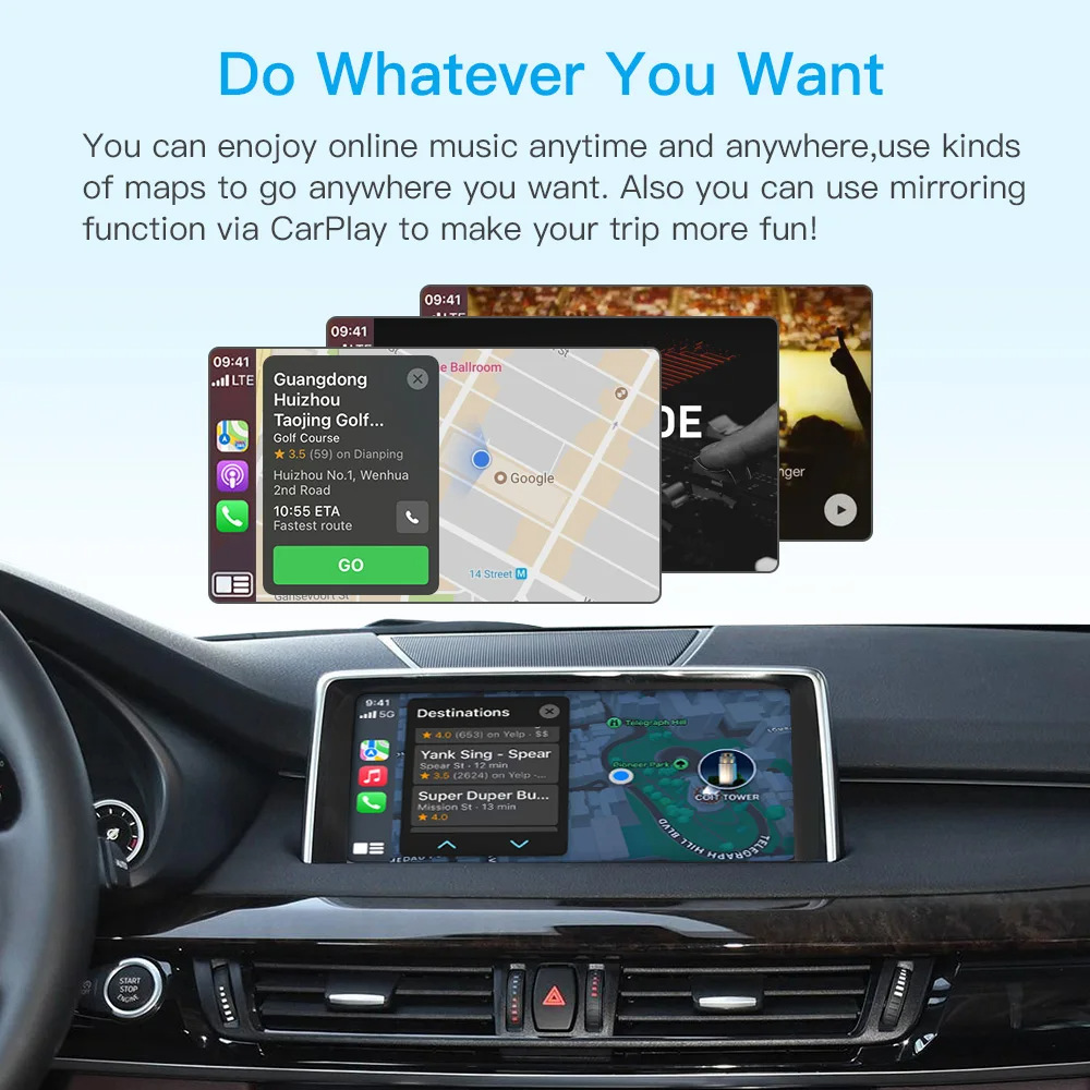 Suitable for Bmw Wireless Carplay Decoder Nbt and Cic Evo System Modules Bmw 2009-2018