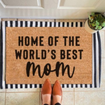 Amazon temu alambre material coco marrón inglés amor gatos y pájaros en la alfombra de la puerta antideslizante alfombra de entrada