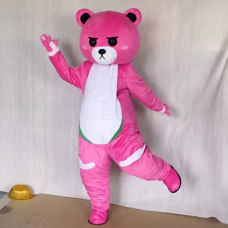 Elastic pink bears