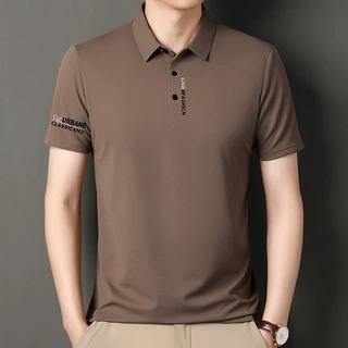 跨境外贸爆款男士Polo衫翻领短袖休闲带领t恤男夏季衣服男装批发