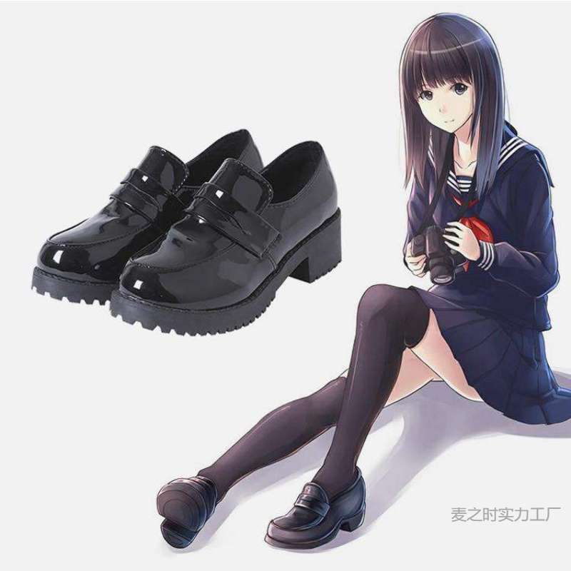jk鞋 制服鞋女正统 基础款日系学院风日本学生平底女鞋cos单鞋子