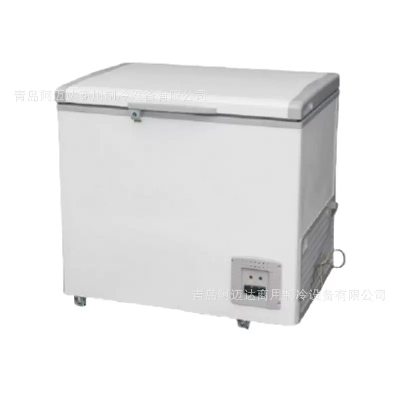 出口新加坡等东南亚-10~-45℃可调节卧式低温冰箱