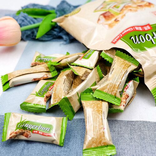 Wholesale Indonesia Imported Gingerbon Ginger Candy 125g Ginger Juice Soft Candy Snack Food