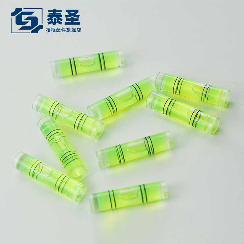 泰圣相框五金配件平衡水平仪 相框圆柱形水准仪1粒10X40mm
