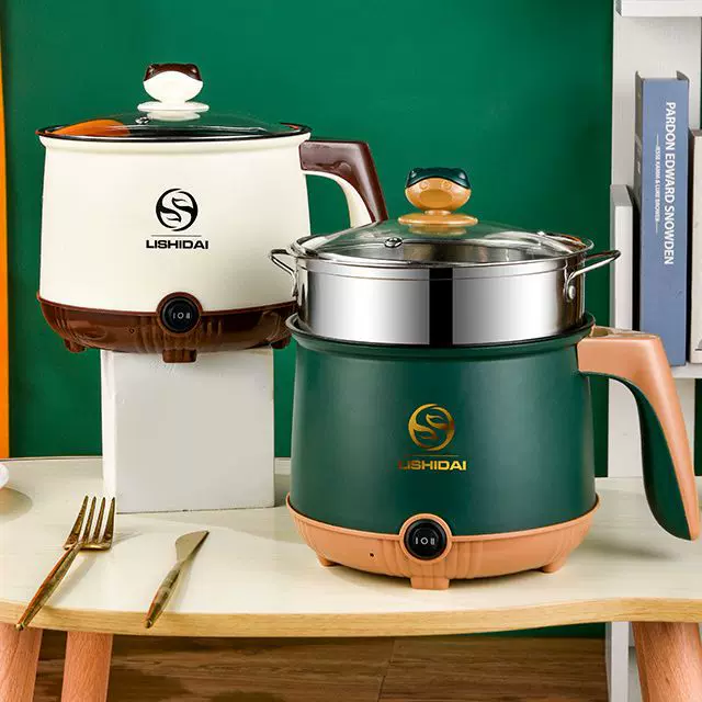 厂家直供学生宿舍煮面锅防干烧小电锅家用多功能一体电热小锅批发