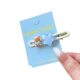 Blue cloud clip hairpin batch of cute children's blue bear back of the head bangs clip hairpin batch