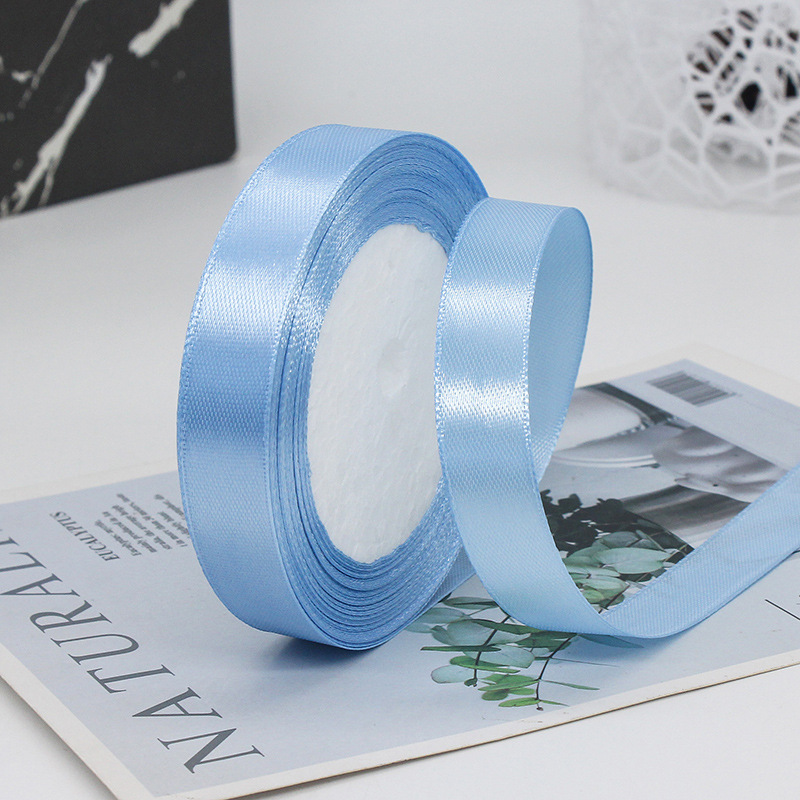 Fábrica al por mayor 1,5 cm cinta de ancho caja de embalaje de dulces cinta decoración de la boda cinta de embalaje de regalo