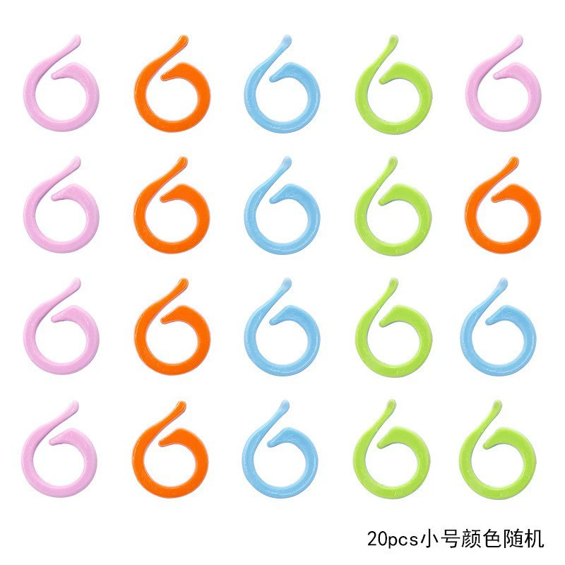Color opening counting ring sweater woven tool counting marks buckle notes number ring comma ring