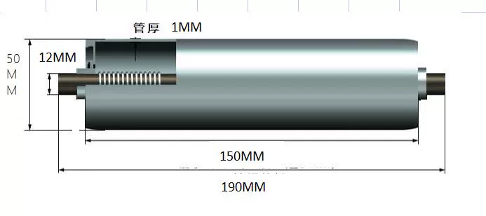 Stainless steel bracket roller non -power roller shaft holder roller roller conveyor Rolling rod flow line from dynamic roller roller
