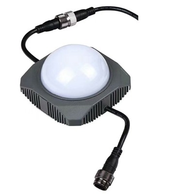 户外楼体桥梁园林方型铝座单色内控外控全彩LED点光源厂家直销|ms