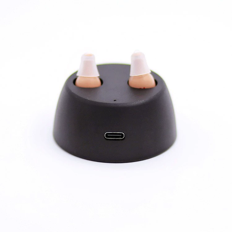 Магнитная зарядная кассета мини-вспомогательный слуховой аппарат усилитель звука в ухе слуховые аппараты сборщик звука