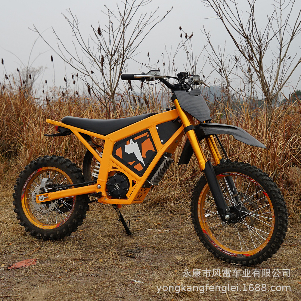 Motocicleta eléctrica cruzada europea y americana 72V2000W de alta potencia Kaisai litio motocicleta eléctrica de montaña cruzada image 4
