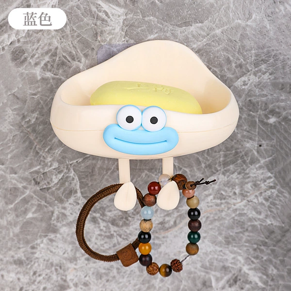 Creamy white + blue large intestine mouth