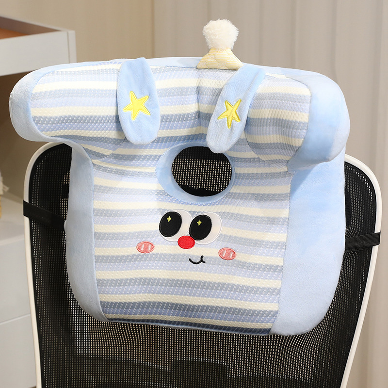 Almohada de Siesta para Cuello de Oficina, Peluche, Protección Cervical, para Silla de Oficina