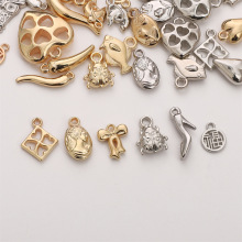 塑料CCB项链吊坠子隔珠手工DIY饰品配件自制手串手链材料挂件批发