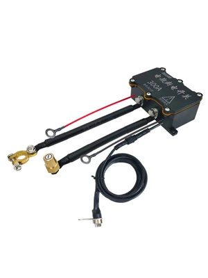 Battery Main Switch 24V Anti-Leakage, Car on the line of fire