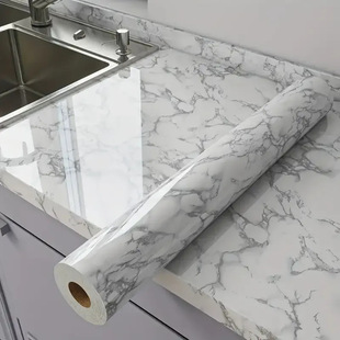 Kitchen countertop marble stickers anti-oil fume anti-oil stain stove anti-oil mat anti-hot wall stickers manufacturers wholesale cross-border