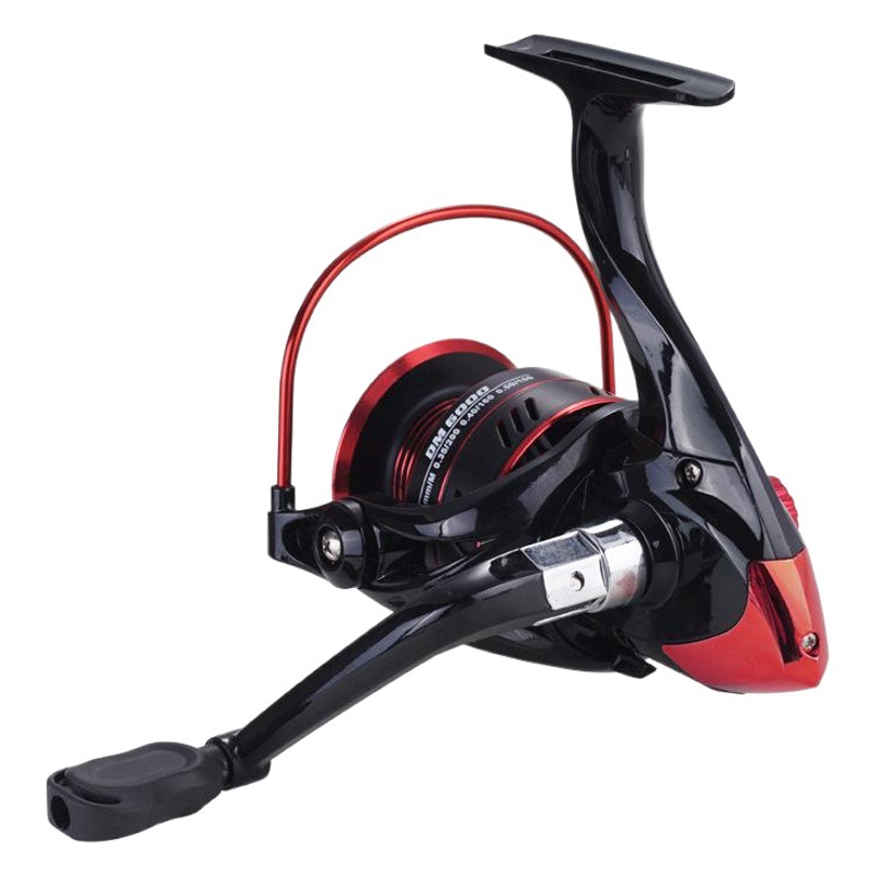 Comailong rueca todo-alambre de metal Copa carrete de pesca mar Polo rueda carretera rueda asiática roca rueda Rod rueda tiro largo carrete de pesca negro