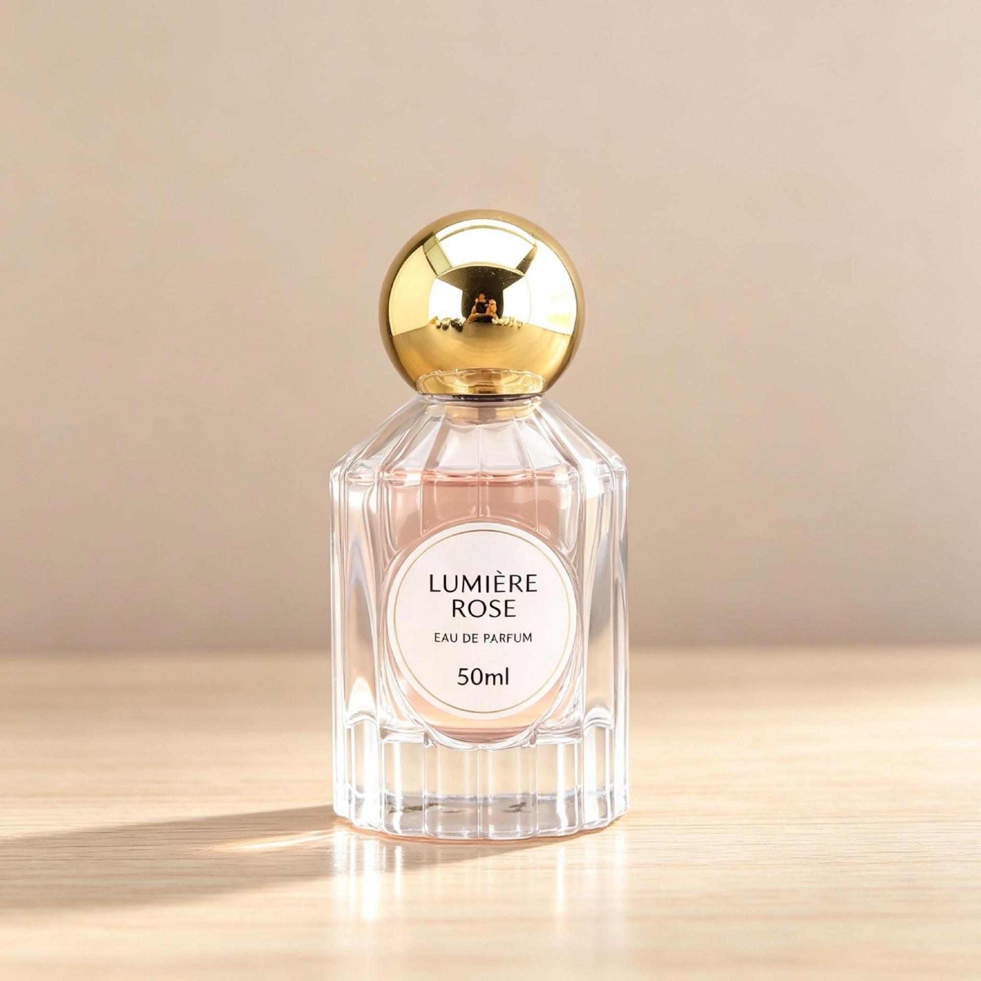 Nuevo producto botella de perfumes de vidrio botella de aerosol 50ml botella vacía botella de fragancia de alta calidad botella dividida multi-tapera libre en stock