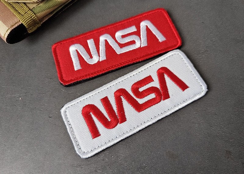 NASA胸条太空总署布贴刺绣魔术贴勾面徽章指挥官美国宇航局补丁-阿里巴巴