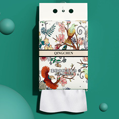 Disposable facial cleansing towel thickened hanging household carry cotton soft towel removable wet and dry facial cleansing towel wholesale