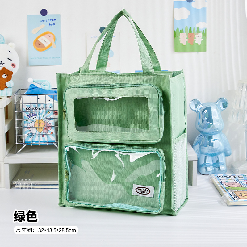 Bolsa de matrícula verde