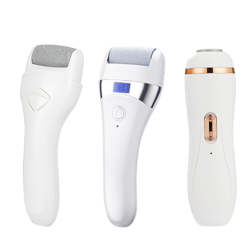 Rectificador de pies eléctrico, pedicura automática portátil para el hogar, lavado desmontable, eliminación de piel muerta, pulido de pies, artefacto