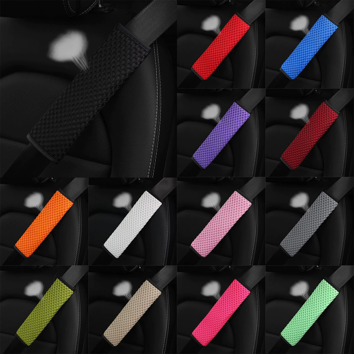 Дышащая толстая сетка автомобильных плечевых чехлов 13 цветов спот новый трансграничный торговый AliExpress Amazon Four Seasons GM