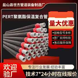 厂家直供预制直埋PERTII型耐热聚乙烯给水管PERT2型聚氨酯保温管