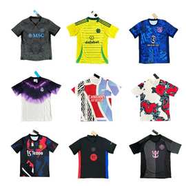 2425热门俱乐部泰版款球衣巴塞罗那AC皇J马德里等足球服大量现货