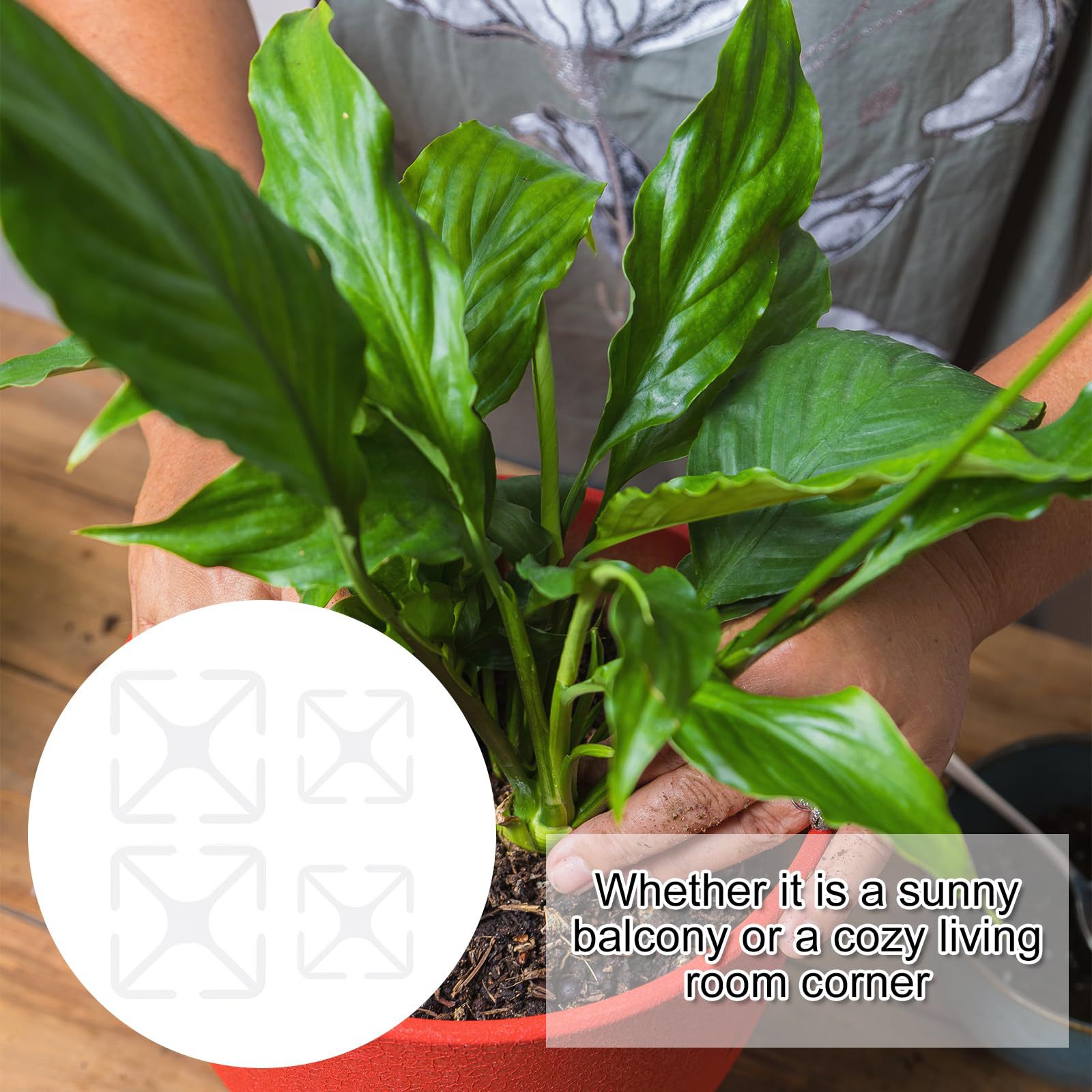 (2개) 국경 간 2024 새로운 식물 등반 줄기 브래킷 식물 등반 극 브래킷 꽃 줄기 바인더