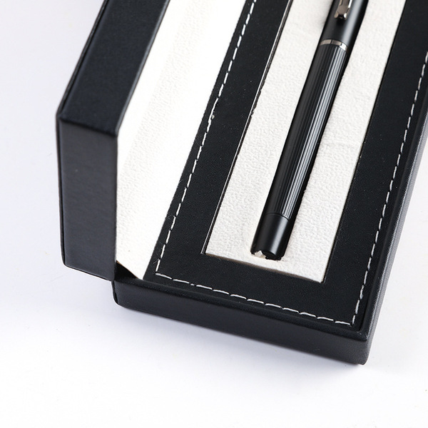 Black matte rollerball pen