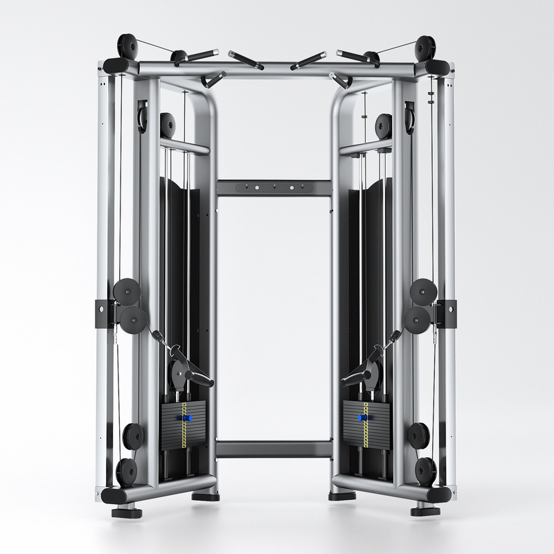 Comercial pequeño vuelo pájaro entrenador multifunción pórtico pull-up doble brazo máquina gimnasio equipo de potencia