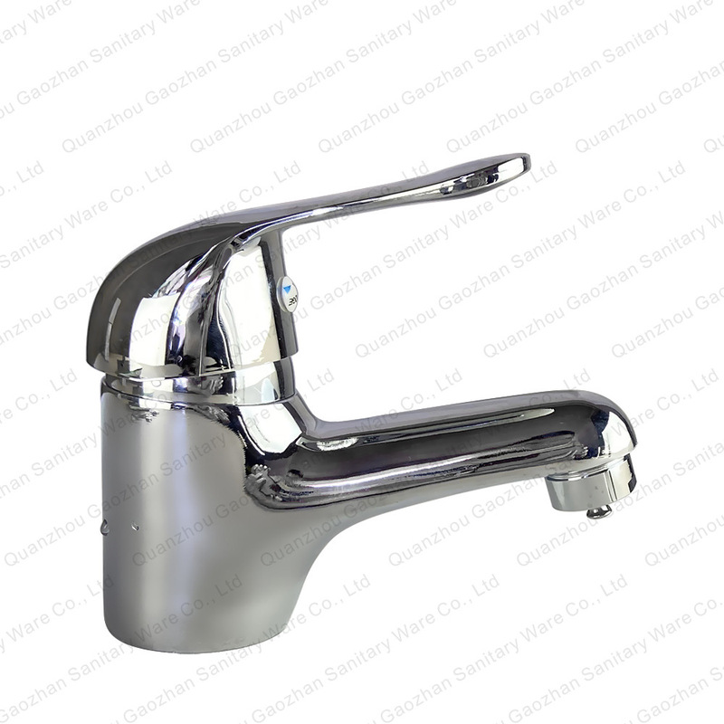 Alloy single-hole Basin hot and cold faucet with one-button switch aerator basin wash basin wash basin faucet