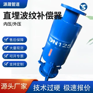 高压地埋伸缩膨胀节热力管道直埋波纹补偿器dn500源头厂家