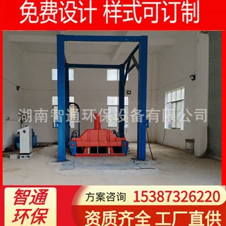 垃圾压缩中转设备 三缸四柱垃圾站转运设备 生活垃圾转运站设备