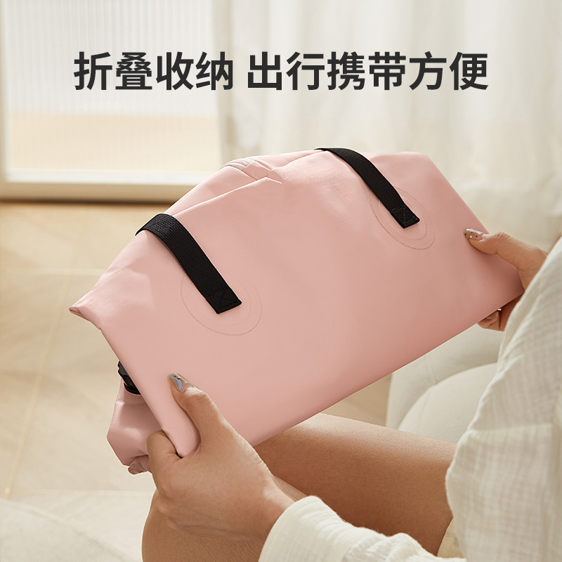 泡脚桶折叠式家用女士养生轻便到膝盖深桶可排水洗脚泡脚盆泡脚袋|undefined