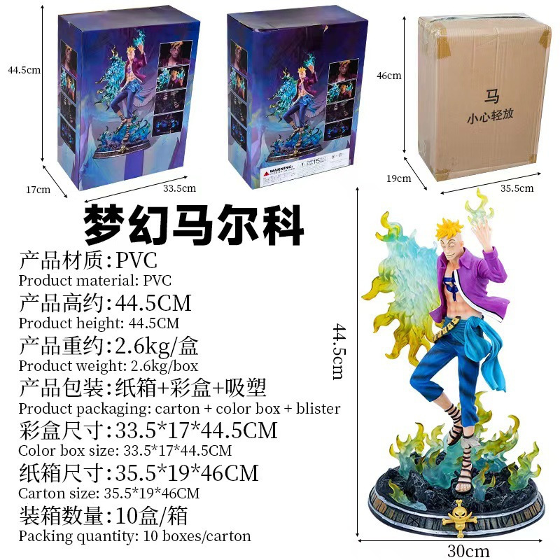 ファンタスティックフェニックスマルコワンピース GK アニメシーン像フィギュアモデル箱入り卸売ドロップシッピング|undefined