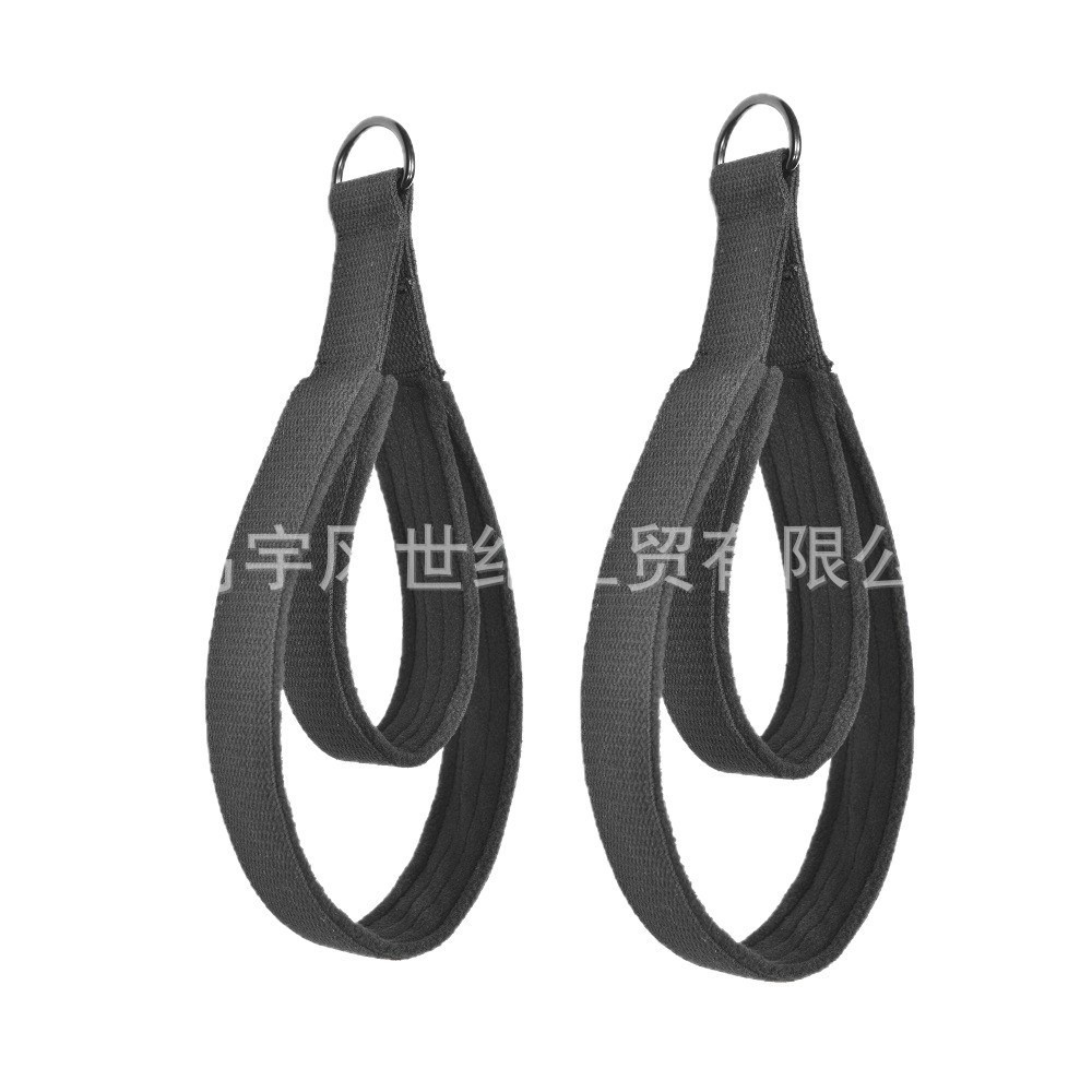 Doble anillo Pilates yoga tobillo hebilla correa de becerro correa de muñeca correa de la manija pulsera Correa yoga suministros auxiliares