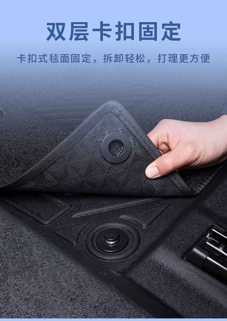 Suitable for Cadillac Xt5 Floor Mats Surrounding 16-25 Xt5 Interior Tpe Car Floor Mats Trunk Mats