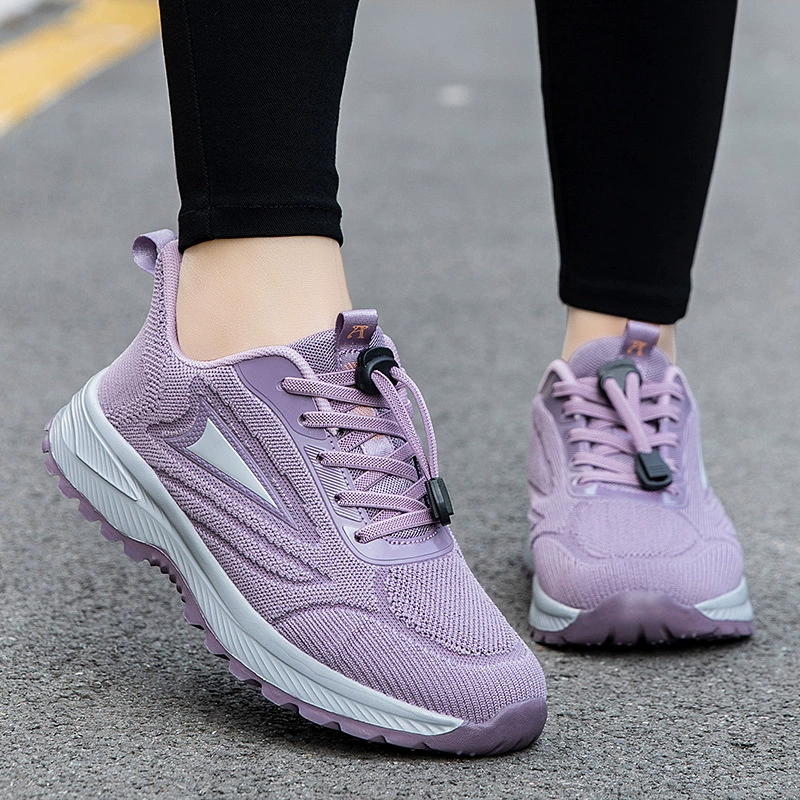 Брендовая обувь для пожилых людей, обувь для мам, нескользящая легкая прогулочная обувь на весну и осень, повседневная женская обувь среднего возраста, спортивная дышащая обувь для папы