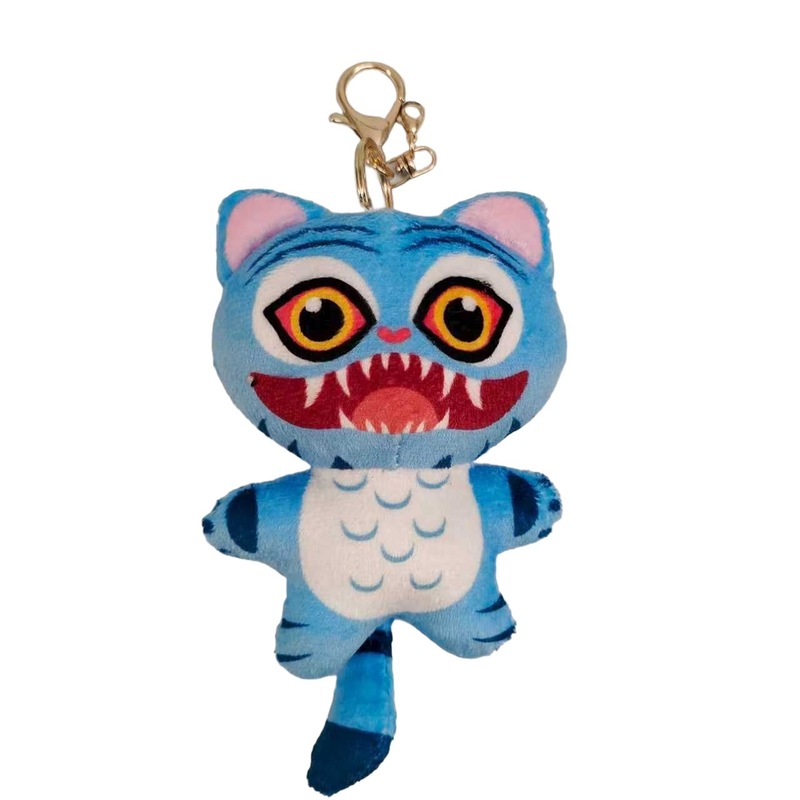 跨境新k-pop demon hunters plush 猎魔女团动漫老虎玩偶毛绒玩具|undefined