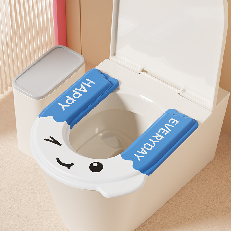 Blue toilet, 4.5mm