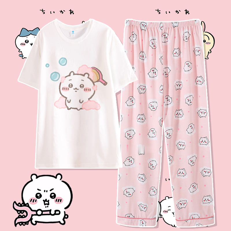 목욕 지이#반팔+긴바지