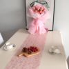 [Cross -border e -commerce] Silk net yarn chaos, gallery, hot dot table flag tea flag home dining table soft decoration