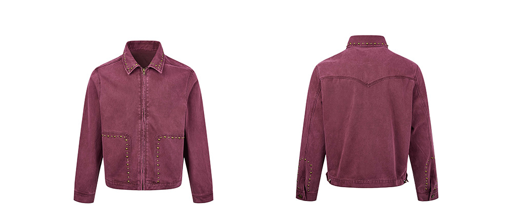 MADEEXTREME Rivet Washed Barn Jacket