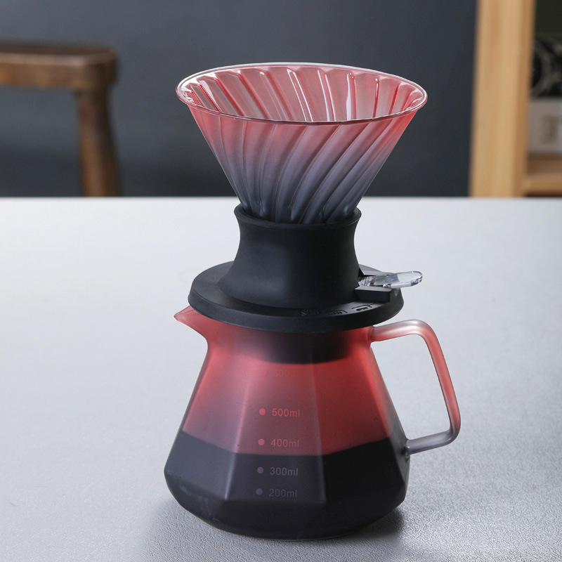 Smart Cup Coffee Filter Cup Glass Drip Filter Cup Immersion Set Coffee Pot Hand-Brewed Coffee Equipment Coffee Pot Smart Cup Coffee Filter Cup Glass Drip Filter Cup Immersion Set Coffee Pot Hand-Brewed Coffee Equipment Coffee Pot